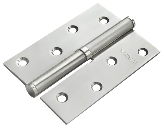 Петля карточная разъемная MSD 100X70X2.5 PC L стальная левая, врезная, цвет хром