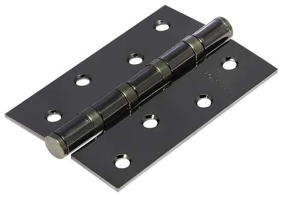 Петля карточная универсальная стальная MS 100X70X2.5-4BB BN, врезная, цвет черный никель, сталь