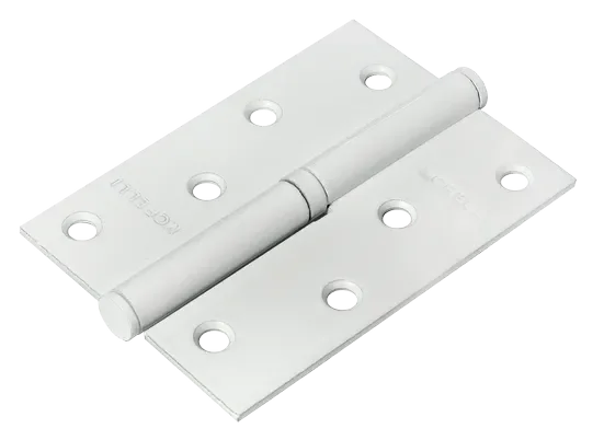 Петля разъемная  карточная MSD 100X70X2.5 W R стальная правая, врезная, цвет белый, сталь