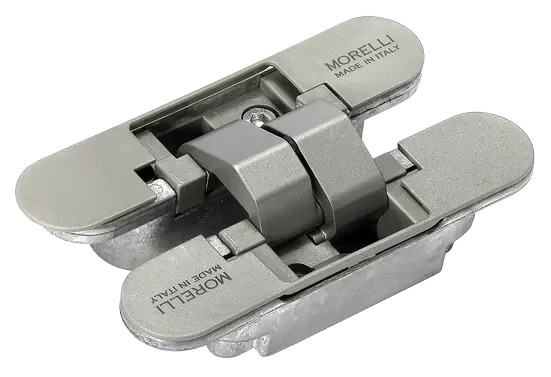 Петля скрытая HH-4 SN 3D, врезная, цвет мат.никель, ЦАМ