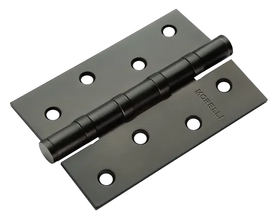 Петля карточная универсальная MS 100X70X2.5-4BB BL, врезная, цвет черный, сталь