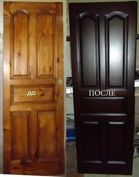 2. Реставрация старых дверей из различных материалов