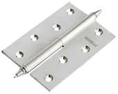 Петля разъемная стальная MS 100X70X2.5 L SN левая, врезная, цвет матовый никель, сталь