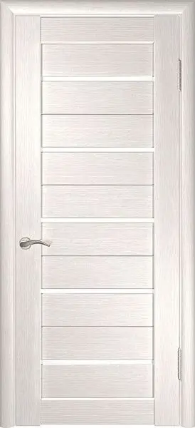 ЛУ-22 (Беленый дуб, стекло лакобель белое, 900кс2000)