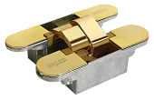 Петля скрытого монтажа HH-18 PG 3D, врезная, цвет золото, ЦАМ