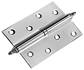 Петля разъемная стальная MS 100X70X2.5 R PC правая с коронкой, врезная, цвет хром, сталь