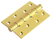 Петля универсальная карточная MBU 100X70X3-4BB SG латунь, врезная, цвет матовое золото