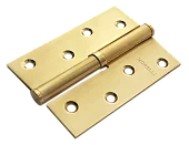 Петля карточная разъемная MSD 100X70X2.5 SG L стальная левая, врезная, цвет матовое золото