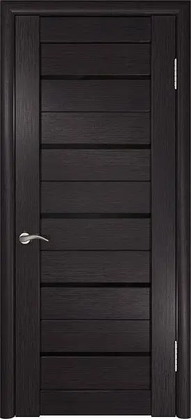 ЛУ-22 (Венге, стекло лакобель черное, 900кс2000)