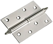 Петля разъемная стальная MS 100X70X2.5 R SN правая, врезная, цвет матовый никель, сталь