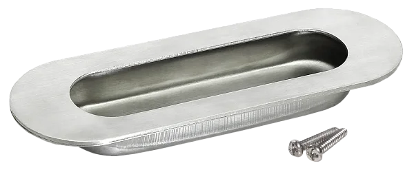 MHS120 SS, ручка для раздвижных дверей, цвет - матовая сталь