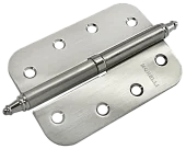 Петля разъемная MS-C 100X70X2.5 SN R правая скругленная, врезная, цвет бел.никель, сталь