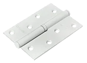 Петля разъемная  карточная MSD 100X70X2.5 W R стальная правая, врезная, цвет белый, сталь