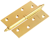 Петля разъемная стальная MS 100X70X2.5 R PG правая, врезная, цвет золото, сталь