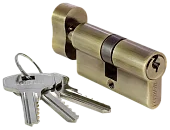 60CK AB, ключевой цилиндр с заверткой (60мм), цвет - античная бронза