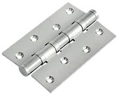 Петля универсальная карточная MBU 100X70X3-4BB SC латунь, врезная, цвет матовый хром