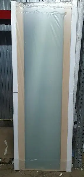 Синай 3 беленый дуб стекло белое