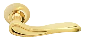 LONDON EYE, ручка дверная MH-26 SG/GP, цвет - мат.золото/золото