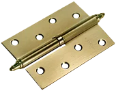 Петля разъемная карточная MS 100X70X2.5 L AB  стальная левая, врезная, цвет бронза, сталь