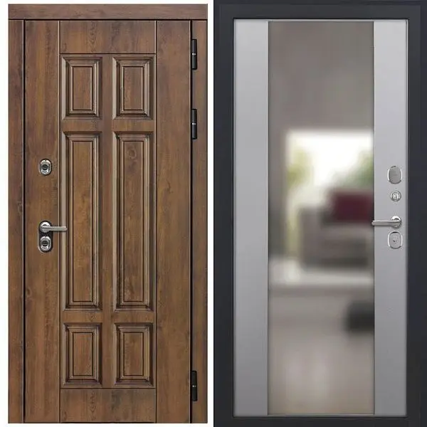Металлическая дверь Квадро для квартиры